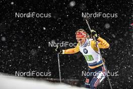 30.11.2019, Oestersund, Sweden, (SWE): Denise Herrmann (GER) - IBU world cup biathlon, relay mixed, Oestersund (SWE). www.nordicfocus.com. © Manzoni/NordicFocus. Every downloaded picture is fee-liable.