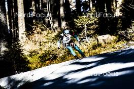 23.01.2020, Pokljuka, Slovenia (SLO): Fabien Claude (FRA) -  IBU world cup biathlon, individual men, Pokljuka (SLO). www.nordicfocus.com. © Manzoni/NordicFocus. Every downloaded picture is fee-liable.