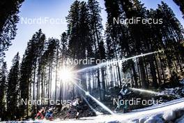 23.01.2020, Pokljuka, Slovenia (SLO): Leif Nordgren (USA), Simon Desthieux (FRA), (l-r) -  IBU world cup biathlon, individual men, Pokljuka (SLO). www.nordicfocus.com. © Manzoni/NordicFocus. Every downloaded picture is fee-liable.