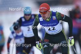 05.01.2019, Otepaeae, Estonia (EST): Johannes Rydzek (GER) - FIS world cup nordic combined, individual gundersen HS100/10km, Otepaeae (EST). www.nordicfocus.com. © Thibaut/NordicFocus. Every downloaded picture is fee-liable.