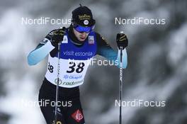 05.01.2019, Otepaeae, Estonia (EST): Maxime Laheurte (FRA) - FIS world cup nordic combined, individual gundersen HS100/10km, Otepaeae (EST). www.nordicfocus.com. © Thibaut/NordicFocus. Every downloaded picture is fee-liable.