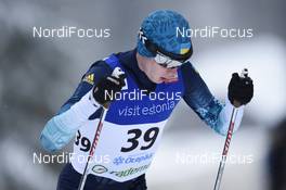 05.01.2019, Otepaeae, Estonia (EST): Dmytro Mazurchuk (UKR) - FIS world cup nordic combined, individual gundersen HS100/10km, Otepaeae (EST). www.nordicfocus.com. © Thibaut/NordicFocus. Every downloaded picture is fee-liable.