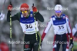 05.01.2019, Otepaeae, Estonia (EST): Fabian Riessle (GER) - FIS world cup nordic combined, individual gundersen HS100/10km, Otepaeae (EST). www.nordicfocus.com. © Thibaut/NordicFocus. Every downloaded picture is fee-liable.