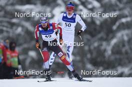 05.01.2019, Otepaeae, Estonia (EST): Lukas Klapfer (AUT) - FIS world cup nordic combined, individual gundersen HS100/10km, Otepaeae (EST). www.nordicfocus.com. © Thibaut/NordicFocus. Every downloaded picture is fee-liable.