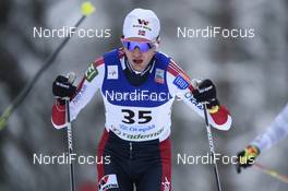 05.01.2019, Otepaeae, Estonia (EST): Lars Buraas (NOR) - FIS world cup nordic combined, individual gundersen HS100/10km, Otepaeae (EST). www.nordicfocus.com. © Thibaut/NordicFocus. Every downloaded picture is fee-liable.
