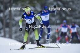 05.01.2019, Otepaeae, Estonia (EST): Vid Vrhovnik (SLO) - FIS world cup nordic combined, individual gundersen HS100/10km, Otepaeae (EST). www.nordicfocus.com. © Thibaut/NordicFocus. Every downloaded picture is fee-liable.