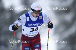 05.01.2019, Otepaeae, Estonia (EST): Pawel Slowiok (POL) - FIS world cup nordic combined, individual gundersen HS100/10km, Otepaeae (EST). www.nordicfocus.com. © Thibaut/NordicFocus. Every downloaded picture is fee-liable.