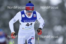 05.01.2019, Otepaeae, Estonia (EST): Ben Loomis (USA) - FIS world cup nordic combined, individual gundersen HS100/10km, Otepaeae (EST). www.nordicfocus.com. © Thibaut/NordicFocus. Every downloaded picture is fee-liable.