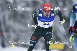 05.01.2019, Otepaeae, Estonia (EST): Johannes Rydzek (GER) - FIS world cup nordic combined, individual gundersen HS100/10km, Otepaeae (EST). www.nordicfocus.com. © Thibaut/NordicFocus. Every downloaded picture is fee-liable.