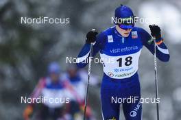 05.01.2019, Otepaeae, Estonia (EST): Leevi Mutru (FIN) - FIS world cup nordic combined, individual gundersen HS100/10km, Otepaeae (EST). www.nordicfocus.com. © Thibaut/NordicFocus. Every downloaded picture is fee-liable.