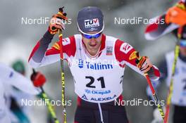 06.01.2019, Otepaeae, Estonia (EST): Lukas Klapfer (AUT) - FIS world cup nordic combined, individual gundersen HS100/10km, Otepaeae (EST). www.nordicfocus.com. © Thibaut/NordicFocus. Every downloaded picture is fee-liable.