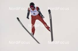 06.01.2019, Otepaeae, Estonia (EST): Jared Shumate (USA) - FIS world cup nordic combined, individual gundersen HS100/10km, Otepaeae (EST). www.nordicfocus.com. © Thibaut/NordicFocus. Every downloaded picture is fee-liable.
