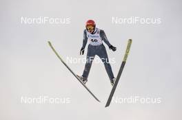 06.01.2019, Otepaeae, Estonia (EST): Vinzenz Geiger (GER) - FIS world cup nordic combined, individual gundersen HS100/10km, Otepaeae (EST). www.nordicfocus.com. © Thibaut/NordicFocus. Every downloaded picture is fee-liable.