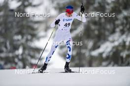 06.01.2019, Otepaeae, Estonia (EST): Jared Shumate (USA) - FIS world cup nordic combined, individual gundersen HS100/10km, Otepaeae (EST). www.nordicfocus.com. © Thibaut/NordicFocus. Every downloaded picture is fee-liable.