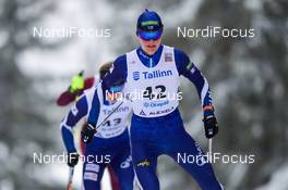 06.01.2019, Otepaeae, Estonia (EST): Leevi Mutru (FIN) - FIS world cup nordic combined, individual gundersen HS100/10km, Otepaeae (EST). www.nordicfocus.com. © Thibaut/NordicFocus. Every downloaded picture is fee-liable.