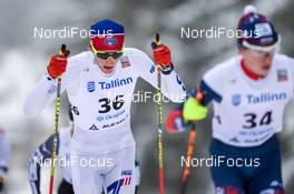 06.01.2019, Otepaeae, Estonia (EST): Ben Loomis (USA) - FIS world cup nordic combined, individual gundersen HS100/10km, Otepaeae (EST). www.nordicfocus.com. © Thibaut/NordicFocus. Every downloaded picture is fee-liable.