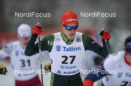 06.01.2019, Otepaeae, Estonia (EST): Julian Schmid (GER) - FIS world cup nordic combined, individual gundersen HS100/10km, Otepaeae (EST). www.nordicfocus.com. © Thibaut/NordicFocus. Every downloaded picture is fee-liable.