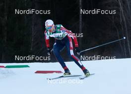 11.01.2019, Val di Fiemme, Italy (ITA): Joergen Graabak (NOR) - FIS world cup nordic combined, individual gundersen HS135/10km, Val di Fiemme (ITA). www.nordicfocus.com. © Sandra Volk/NordicFocus. Every downloaded picture is fee-liable.