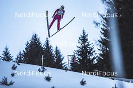 11.01.2019, Val di Fiemme, Italy (ITA): Pawel Slowiok (POL) - FIS world cup nordic combined, individual gundersen HS135/10km, Val di Fiemme (ITA). www.nordicfocus.com. © Modica/NordicFocus. Every downloaded picture is fee-liable.
