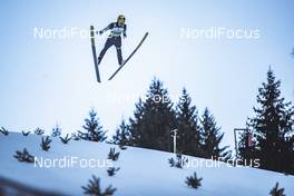 11.01.2019, Val di Fiemme, Italy (ITA): Hideaki Nagai (JPN) - FIS world cup nordic combined, individual gundersen HS135/10km, Val di Fiemme (ITA). www.nordicfocus.com. © Modica/NordicFocus. Every downloaded picture is fee-liable.