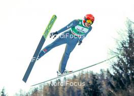 11.01.2019, Val di Fiemme, Italy (ITA): Vinzenz GEIGER - FIS world cup nordic combined, individual gundersen HS135/10km, Val di Fiemme (ITA). www.nordicfocus.com. © Sandra Volk/NordicFocus. Every downloaded picture is fee-liable.