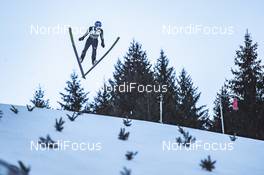 11.01.2019, Val di Fiemme, Italy (ITA): Aguri Shimizu (JPN) - FIS world cup nordic combined, individual gundersen HS135/10km, Val di Fiemme (ITA). www.nordicfocus.com. © Modica/NordicFocus. Every downloaded picture is fee-liable.