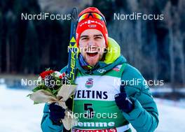 11.01.2019, Val di Fiemme, Italy (ITA): Johannes Rydzek (GER) - FIS world cup nordic combined, individual gundersen HS135/10km, Val di Fiemme (ITA). www.nordicfocus.com. © Sandra Volk/NordicFocus. Every downloaded picture is fee-liable.