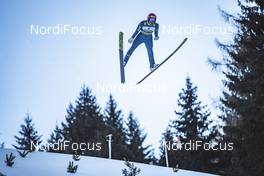11.01.2019, Val di Fiemme, Italy (ITA): Terence Weber (GER) - FIS world cup nordic combined, individual gundersen HS135/10km, Val di Fiemme (ITA). www.nordicfocus.com. © Modica/NordicFocus. Every downloaded picture is fee-liable.