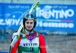 11.01.2019, Val di Fiemme, Italy (ITA): Alexander PASHAEV - FIS world cup nordic combined, individual gundersen HS135/10km, Val di Fiemme (ITA). www.nordicfocus.com. © Sandra Volk/NordicFocus. Every downloaded picture is fee-liable.