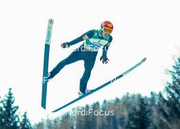 11.01.2019, Val di Fiemme, Italy (ITA): Franz-Josef REHRL - FIS world cup nordic combined, individual gundersen HS135/10km, Val di Fiemme (ITA). www.nordicfocus.com. © Sandra Volk/NordicFocus. Every downloaded picture is fee-liable.