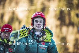 11.01.2019, Val di Fiemme, Italy (ITA): Vinzenz Geiger (GER) - FIS world cup nordic combined, individual gundersen HS135/10km, Val di Fiemme (ITA). www.nordicfocus.com. © Modica/NordicFocus. Every downloaded picture is fee-liable.