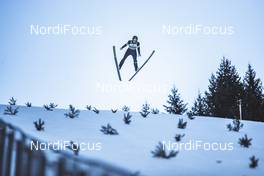 11.01.2019, Val di Fiemme, Italy (ITA): Kristjan Ilves (EST) - FIS world cup nordic combined, individual gundersen HS135/10km, Val di Fiemme (ITA). www.nordicfocus.com. © Modica/NordicFocus. Every downloaded picture is fee-liable.