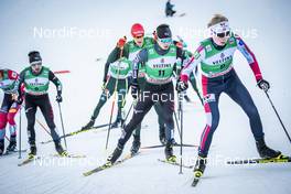 11.01.2019, Val di Fiemme, Italy (ITA): Jens Luraas Oftebro (NOR), Go Yamamoto (JPN), (l-r)  - FIS world cup nordic combined, individual gundersen HS135/10km, Val di Fiemme (ITA). www.nordicfocus.com. © Modica/NordicFocus. Every downloaded picture is fee-liable.