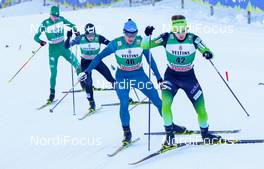 11.01.2019, Val di Fiemme, Italy (ITA): Vid Vrhovnik (SLO) - FIS world cup nordic combined, individual gundersen HS135/10km, Val di Fiemme (ITA). www.nordicfocus.com. © Sandra Volk/NordicFocus. Every downloaded picture is fee-liable.