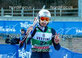 11.01.2019, Val di Fiemme, Italy (ITA): Lukas KLAPFER - FIS world cup nordic combined, individual gundersen HS135/10km, Val di Fiemme (ITA). www.nordicfocus.com. © Sandra Volk/NordicFocus. Every downloaded picture is fee-liable.