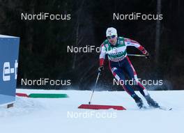 11.01.2019, Val di Fiemme, Italy (ITA): Jan Schmid (NOR) - FIS world cup nordic combined, individual gundersen HS135/10km, Val di Fiemme (ITA). www.nordicfocus.com. © Sandra Volk/NordicFocus. Every downloaded picture is fee-liable.