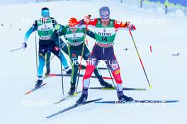 11.01.2019, Val di Fiemme, Italy (ITA): Lukas Klapfer (AUT) - FIS world cup nordic combined, individual gundersen HS135/10km, Val di Fiemme (ITA). www.nordicfocus.com. © Sandra Volk/NordicFocus. Every downloaded picture is fee-liable.