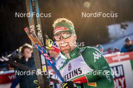 11.01.2019, Val di Fiemme, Italy (ITA): Alessandro Pittin (ITA) - FIS world cup nordic combined, individual gundersen HS135/10km, Val di Fiemme (ITA). www.nordicfocus.com. © Modica/NordicFocus. Every downloaded picture is fee-liable.