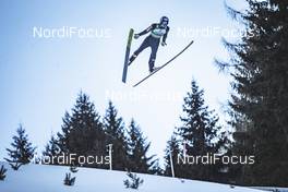 11.01.2019, Val di Fiemme, Italy (ITA): Espen Bjoernstad (NOR) - FIS world cup nordic combined, individual gundersen HS135/10km, Val di Fiemme (ITA). www.nordicfocus.com. © Modica/NordicFocus. Every downloaded picture is fee-liable.