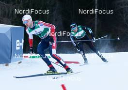 11.01.2019, Val di Fiemme, Italy (ITA): Akito Watabe (JPN) - FIS world cup nordic combined, individual gundersen HS135/10km, Val di Fiemme (ITA). www.nordicfocus.com. © Sandra Volk/NordicFocus. Every downloaded picture is fee-liable.