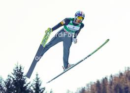 11.01.2019, Val di Fiemme, Italy (ITA): Philipp ORTER - FIS world cup nordic combined, individual gundersen HS135/10km, Val di Fiemme (ITA). www.nordicfocus.com. © Sandra Volk/NordicFocus. Every downloaded picture is fee-liable.