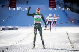 11.01.2019, Val di Fiemme, Italy (ITA): Johannes Rydzek (GER) - FIS world cup nordic combined, individual gundersen HS135/10km, Val di Fiemme (ITA). www.nordicfocus.com. © Modica/NordicFocus. Every downloaded picture is fee-liable.