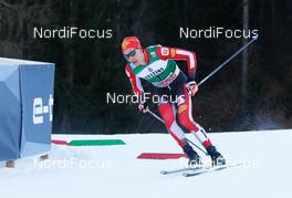 11.01.2019, Val di Fiemme, Italy (ITA): Mario Seidl (AUT) - FIS world cup nordic combined, individual gundersen HS135/10km, Val di Fiemme (ITA). www.nordicfocus.com. © Sandra Volk/NordicFocus. Every downloaded picture is fee-liable.