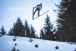 11.01.2019, Val di Fiemme, Italy (ITA): Go Yamamoto (JPN) - FIS world cup nordic combined, individual gundersen HS135/10km, Val di Fiemme (ITA). www.nordicfocus.com. © Modica/NordicFocus. Every downloaded picture is fee-liable.