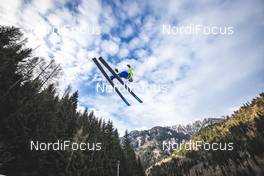 13.01.2019, Val di Fiemme, Italy (ITA): Wilhelm Denifl (AUT) - FIS world cup nordic combined, individual gundersen HS135/10km, Val di Fiemme (ITA). www.nordicfocus.com. © Modica/NordicFocus. Every downloaded picture is fee-liable.