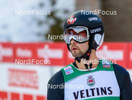 13.01.2019, Val di Fiemme, Italy (ITA): Nathaniel Mah (CAN) - FIS world cup nordic combined, individual gundersen HS135/10km, Val di Fiemme (ITA). www.nordicfocus.com. © Volk/NordicFocus. Every downloaded picture is fee-liable.