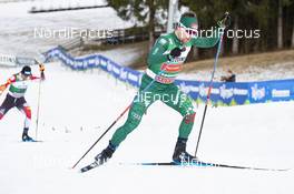 13.01.2019, Val di Fiemme, Italy (ITA): Alessandro Pittin (ITA) - FIS world cup nordic combined, individual gundersen HS135/10km, Val di Fiemme (ITA). www.nordicfocus.com. © Modica/NordicFocus. Every downloaded picture is fee-liable.