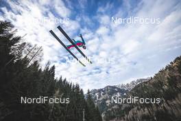 13.01.2019, Val di Fiemme, Italy (ITA): Ernest Yahin (RUS) - FIS world cup nordic combined, individual gundersen HS135/10km, Val di Fiemme (ITA). www.nordicfocus.com. © Modica/NordicFocus. Every downloaded picture is fee-liable.