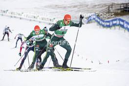 13.01.2019, Val di Fiemme, Italy (ITA): Johannes Rydzek (GER) - FIS world cup nordic combined, individual gundersen HS135/10km, Val di Fiemme (ITA). www.nordicfocus.com. © Modica/NordicFocus. Every downloaded picture is fee-liable.