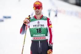 13.01.2019, Val di Fiemme, Italy (ITA): Lukas Greiderer (AUT) - FIS world cup nordic combined, individual gundersen HS135/10km, Val di Fiemme (ITA). www.nordicfocus.com. © Modica/NordicFocus. Every downloaded picture is fee-liable.